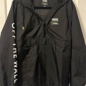 Vans National Geographic Anorak Jacket Windbreaker Hoodie